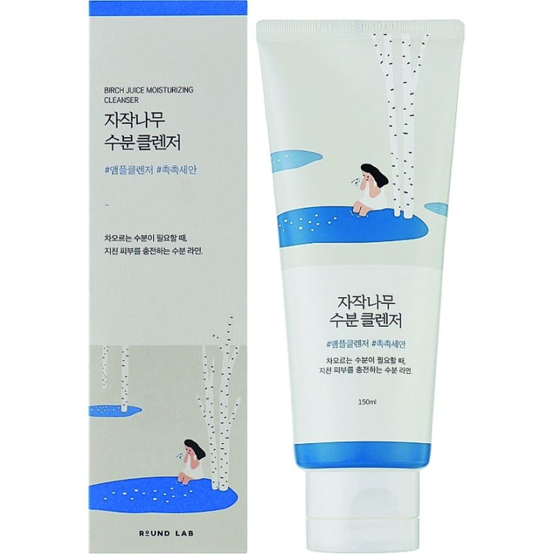 ROUND LAB Birch Juice Moisturizing Cleanser, 150 ml