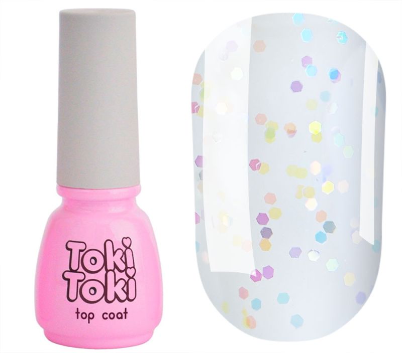 Toki Toki Top for nails Sparkle Top, 5 ml