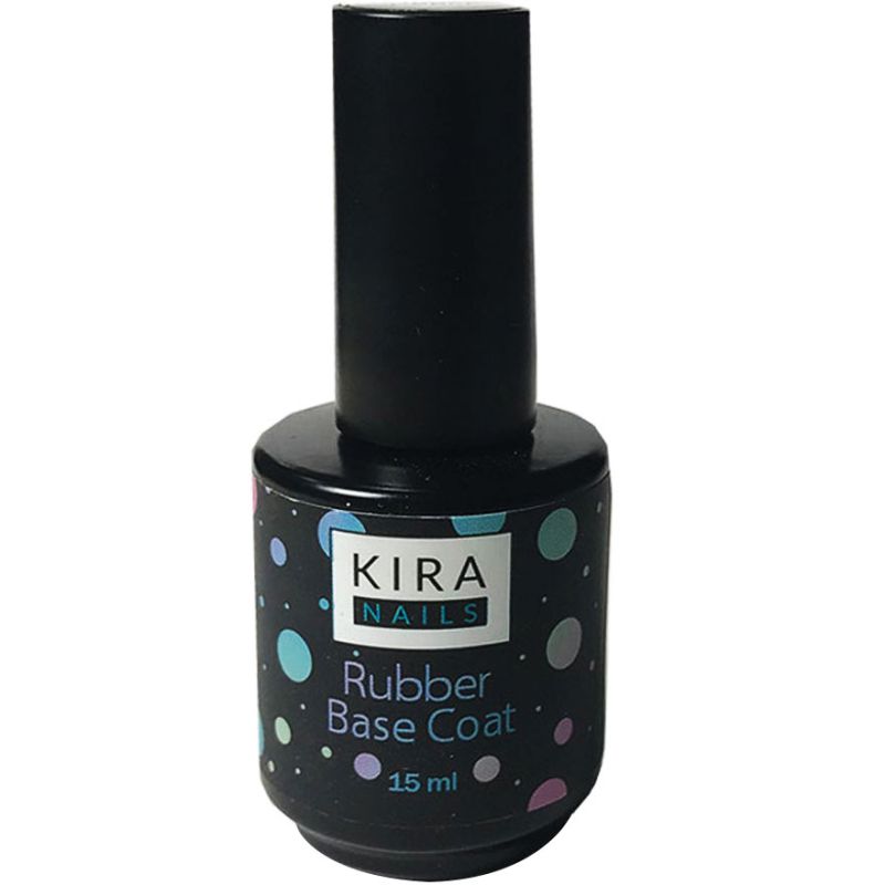 Kira Nails Rubber Base Coat - rubber base coat, 15 ml