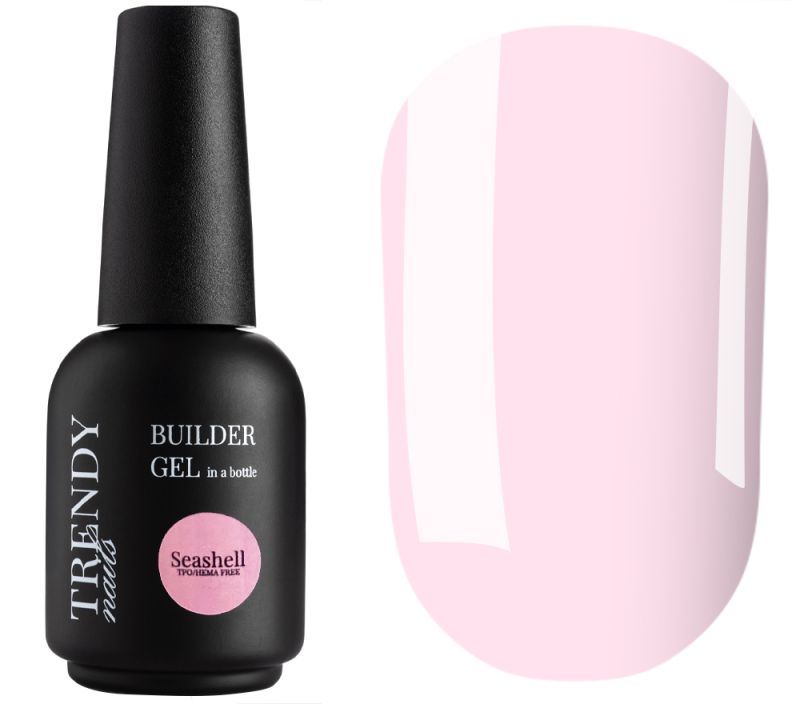 Trendy Гель для ногтей Nails Builder Gel in a bottle Seashell HEMA/TPO free, 15 мл