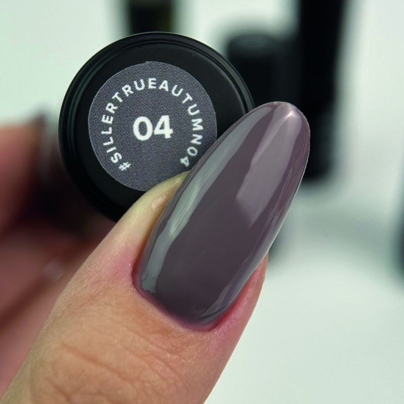 Siller Gel polish for nails True Autumn №4, 8 ml