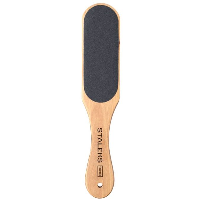 Wooden foot grater STALEKS BEAUTY & CARE 10 TYPE 1 (100/180) (ABC 10/1)