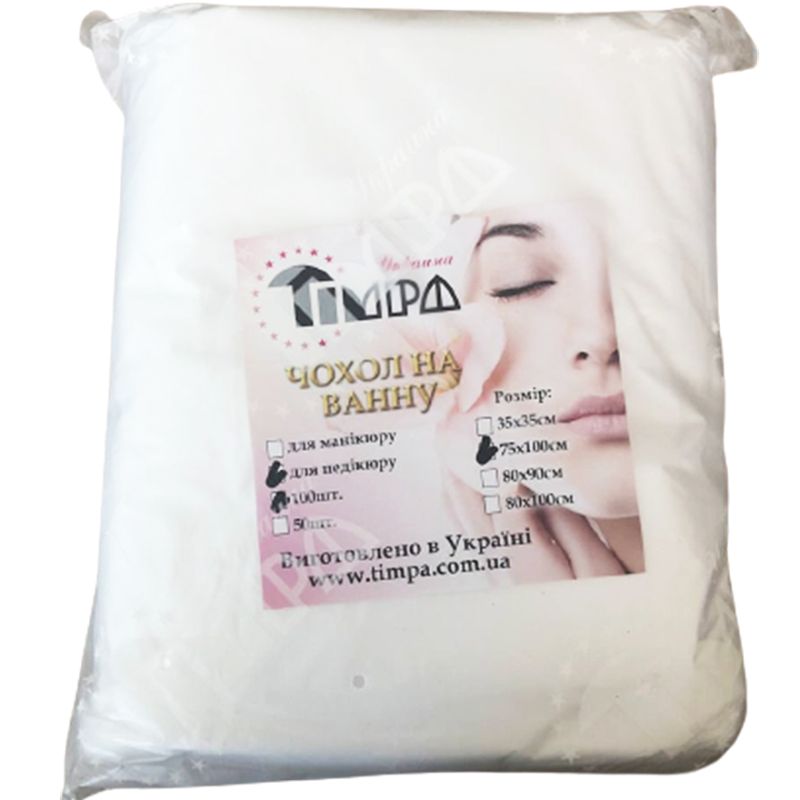TIMPA Cover for a pedicure bath with an elastic band (100 pcs)