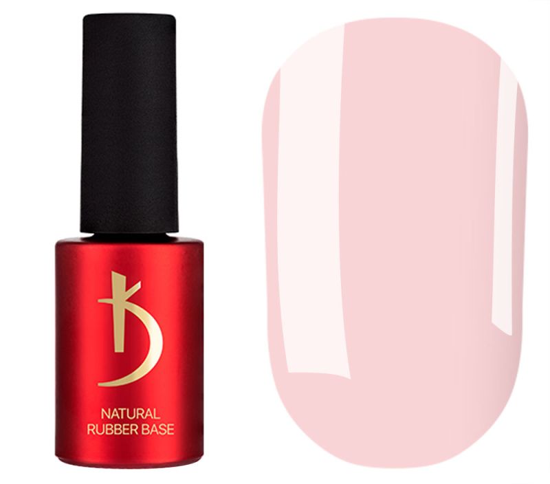 Kodi Professional Natural Rubber Base - Pink (pale pink), 7 ml