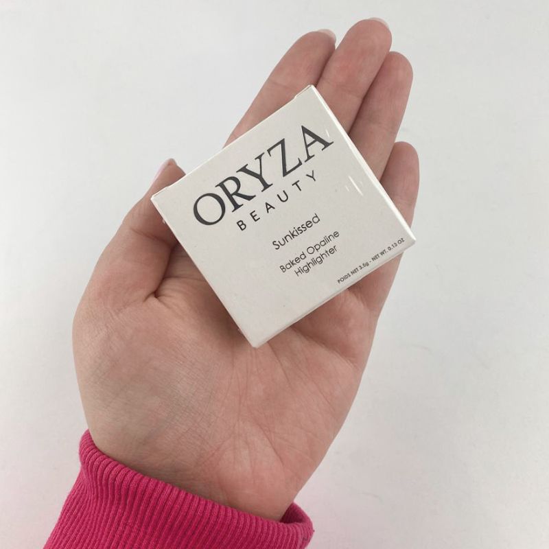 Oryza Beauty Baked Opaline Highlighter, Sunkissed, 3.5 g