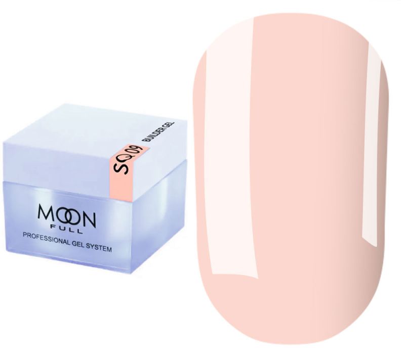 Moon Full Гель для ногтей Builder Gel №SQ09 (без НЕТ и ТРО), 30 мл