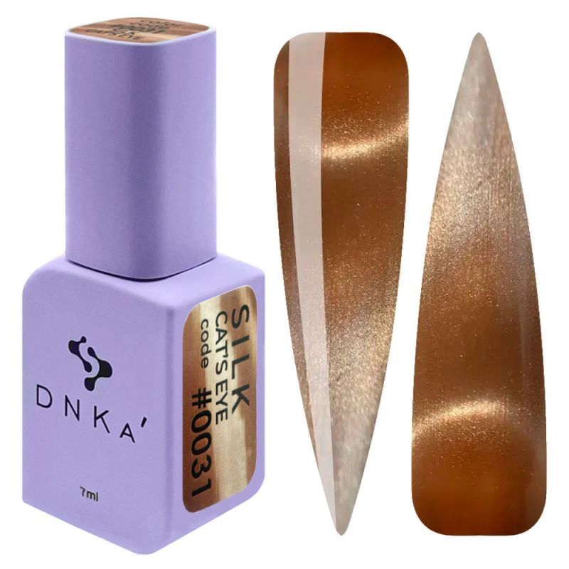 DNKa Гель-лак для нігтів Cat`s Eye Silk 0031, 12 мл