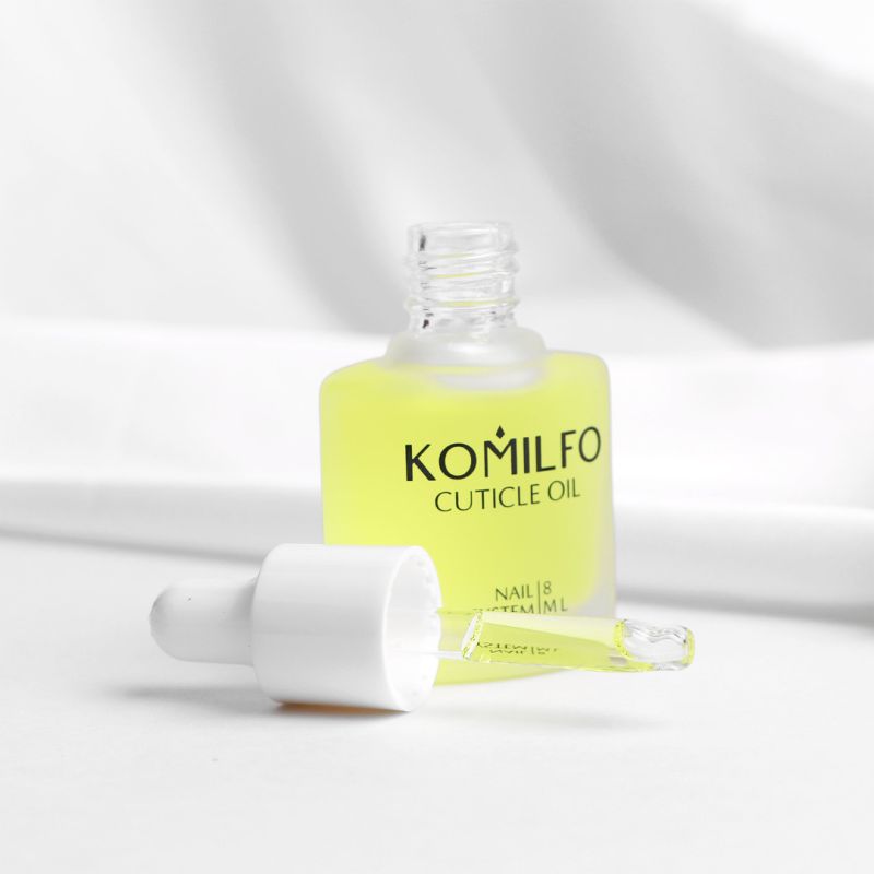 Komilfo Citrus Cuticle Oil - citrus cuticle oil with pipette, 8 ml