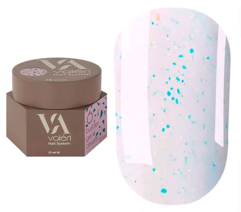 Valeri Гель для нігтів Builder Gel Dream №06, 15 мл