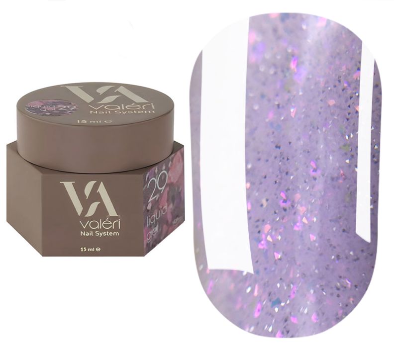 Valeri Гель для нігтів Liquid Gel 29, 15 мл