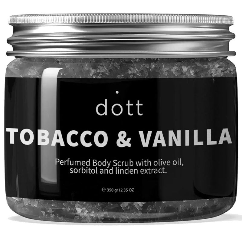 Dott Парфюмированный скраб для тела - TOBACCO & VANILLA, 350 г