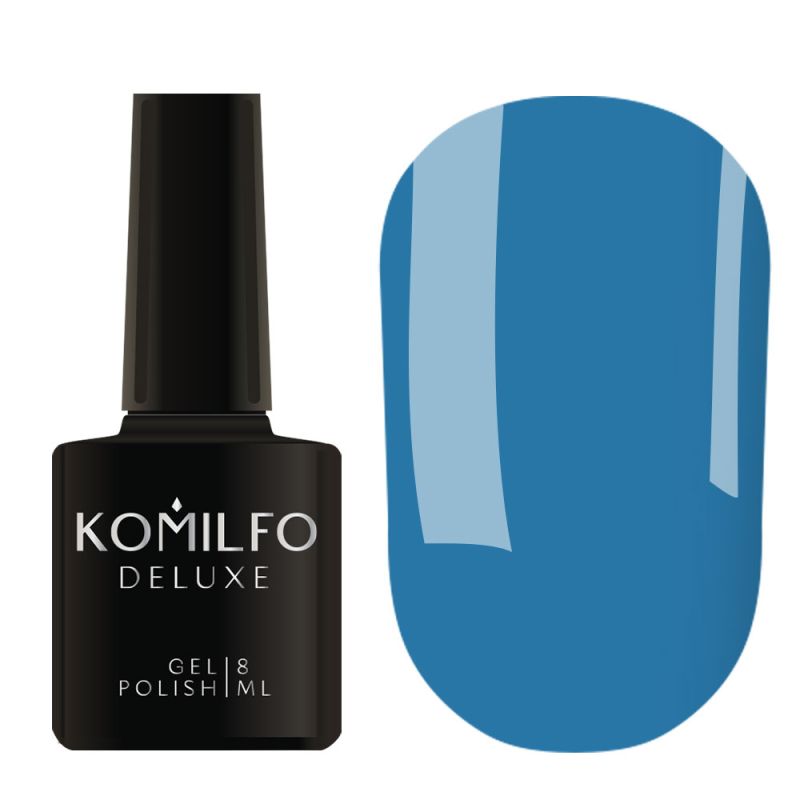 Gel varnish Komilfo DeLuxe Termo C003 (light brown, when heated - bright light green), 8 ml