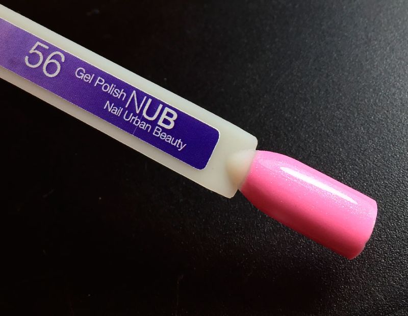 Гель-лак NUB 056 Saint Tropez (нежно-розовый с шиммером), 8 мл