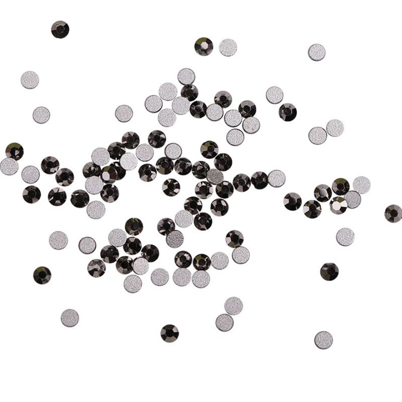 Komilfo стразы Hematite, размер 4 (100 шт. в упаковке)