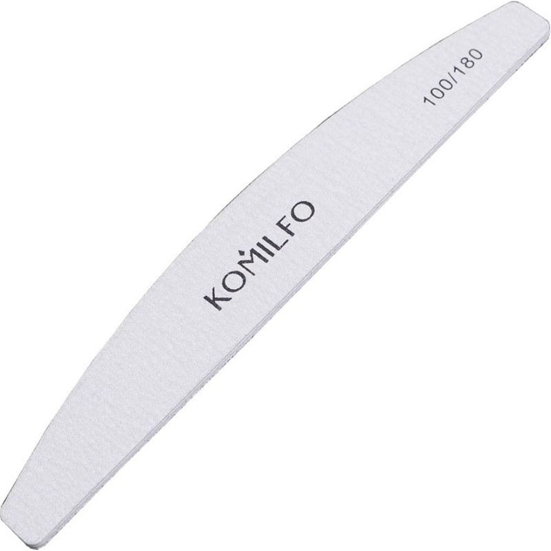 File Komilfo semicircle gray 100/180, 18 cm