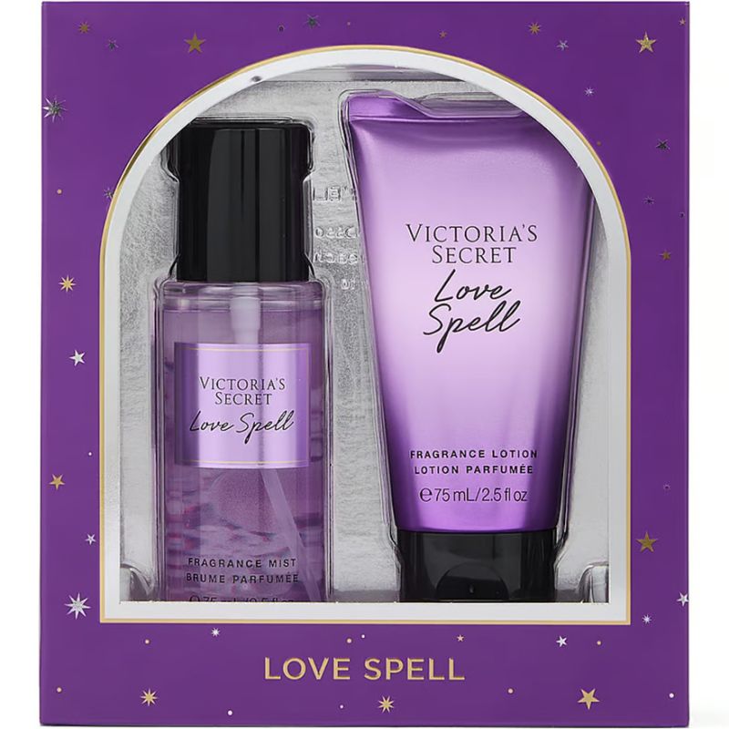 Victoria's Secret Love Spell Gift Set (Mist 75 ml Lotion 75 ml