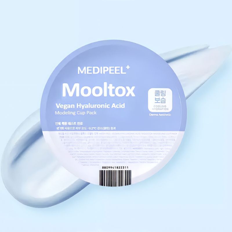 MEDI-PEEL Modeling mask for facial skin Vegan Hyaluronic Acid Mooltox Modeling Cup Pack, 28 g