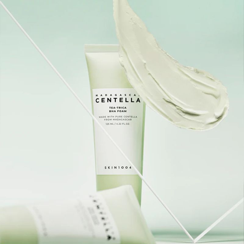 SKIN1004 Пенка очищающая с центеллой и салициловой кислотой Madagascar Centella Tea-Trica Bha Foam, 125 мл