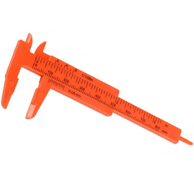 Eyebrow caliper, orange