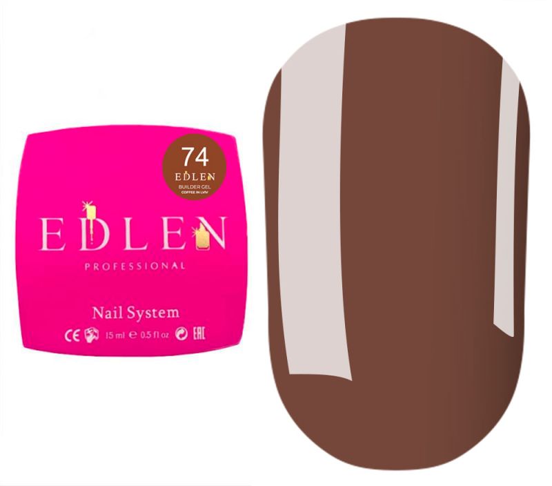 Edlen Гель для ногтей Builder gel Lviv 74, 15 мл