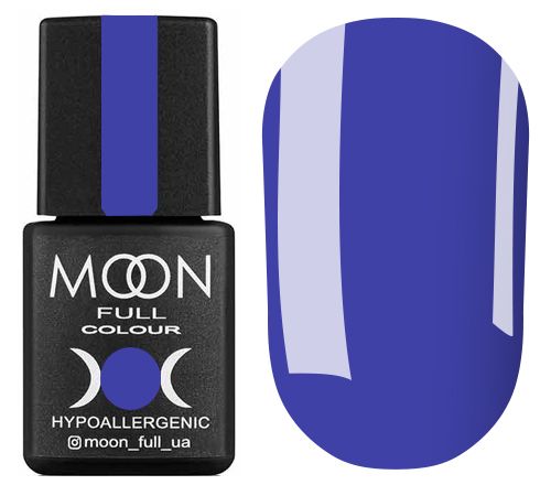 MOON FULL color Gel polish gel-varnish No. 178 (Persian blue, enamel), 8 ml