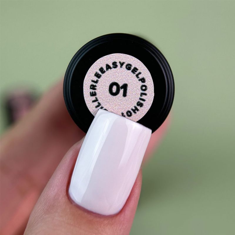 Siller One-step gel polish for nails One-step gel polish EASY #01, 8 ml