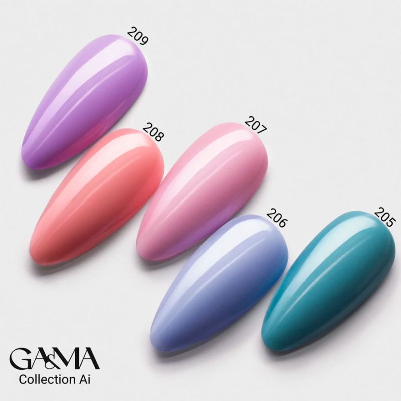 GA&MA Gel polish Art collection 153 Klod Mone, 10 ml