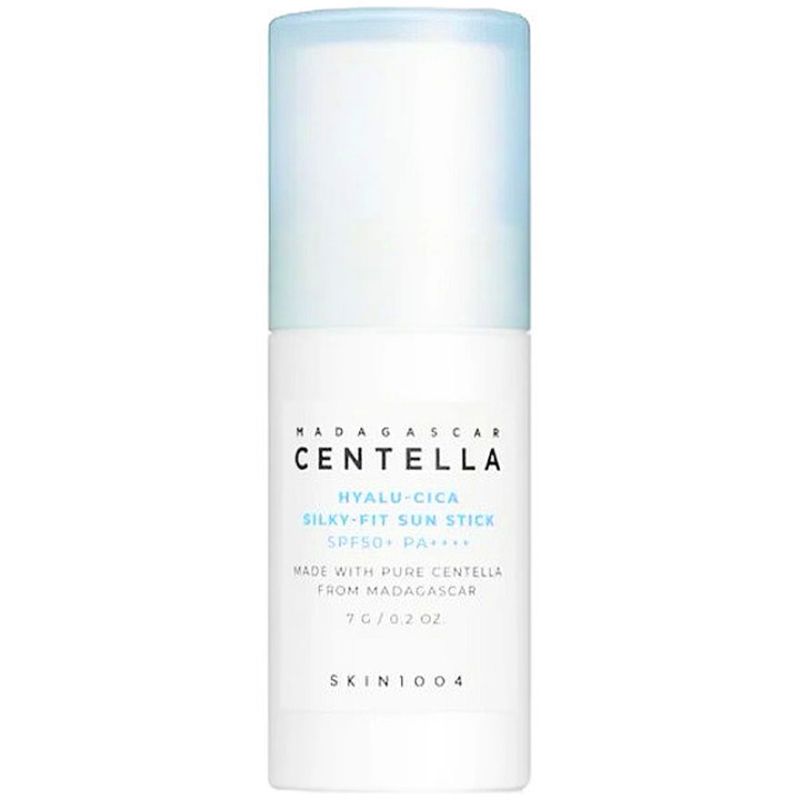 SKIN1004 Сток солнцезащитный с шелковым финишем Madagascar Centella Hyalu-Cica Silky-fit Sun Stick, 7 г