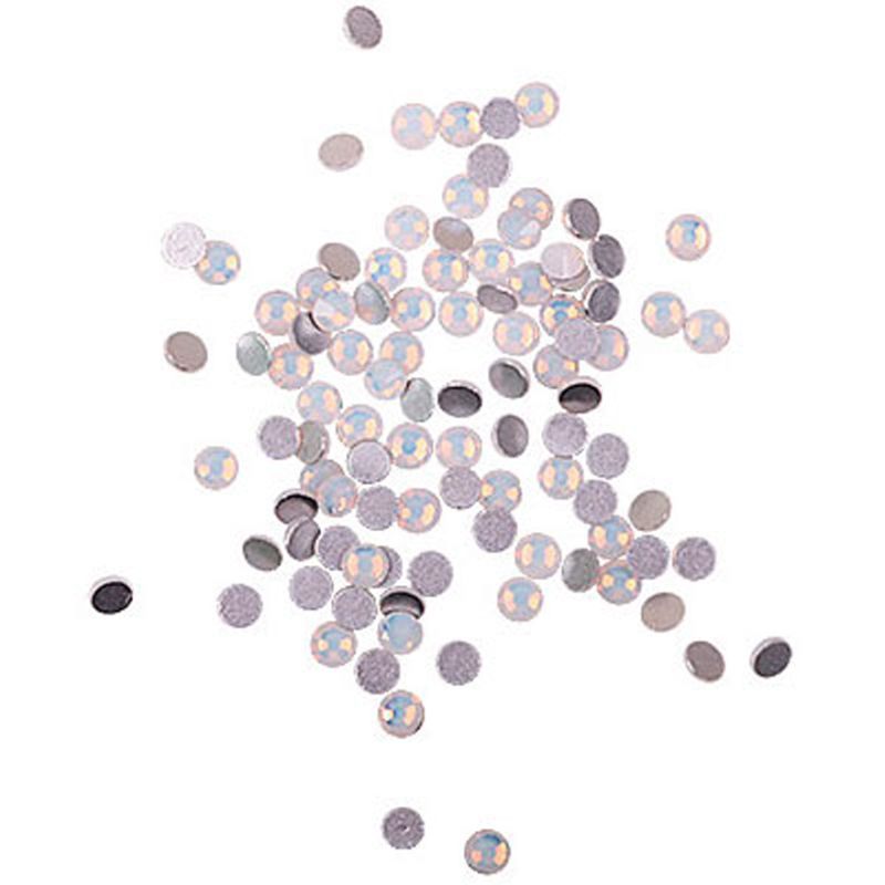 Komilfo стразы White Opal, размер 8 (100 шт. в упаковке)