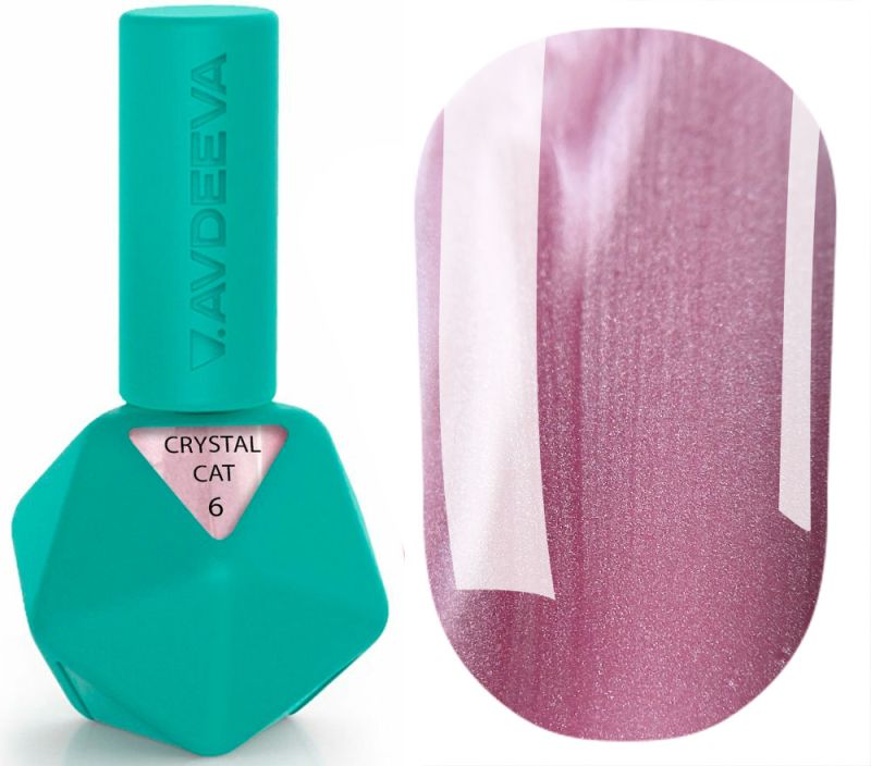 Victoria Avdeeva Gel nail polish Crystal Cat's Eye No. 001, 10 ml