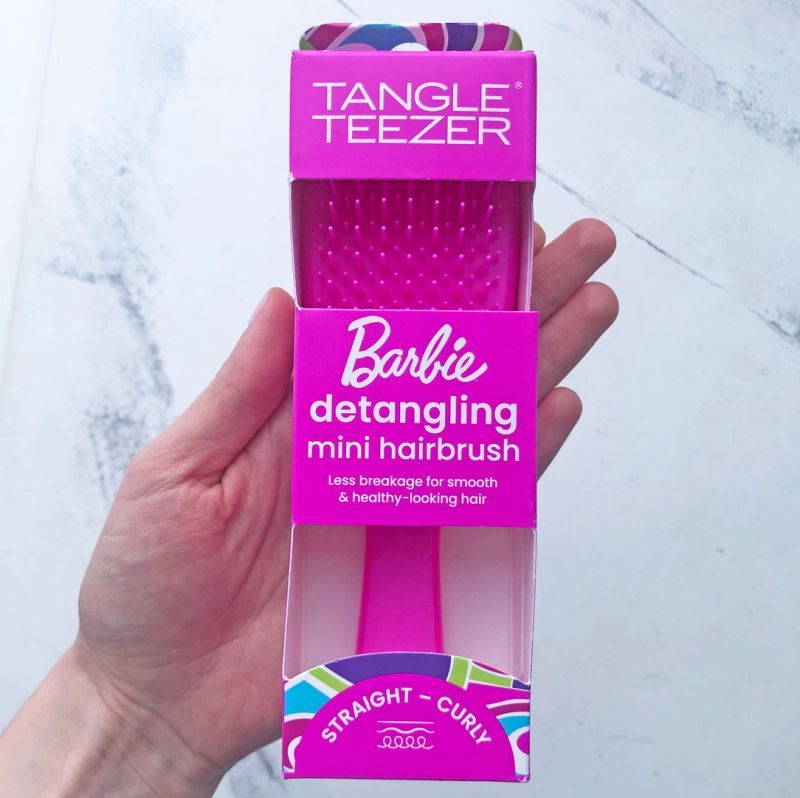 Tangle Teezer&Barbie Гребінець для волосся The Wet Detangler Mini Dopamine Pink