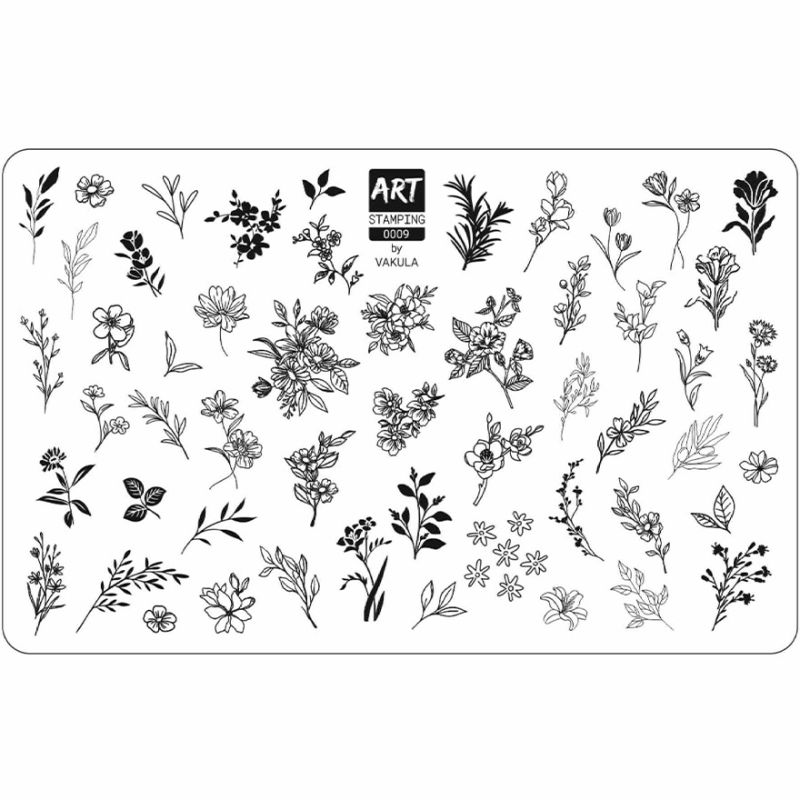 ArtStamping&Vakula Пластина для стемпинга 009