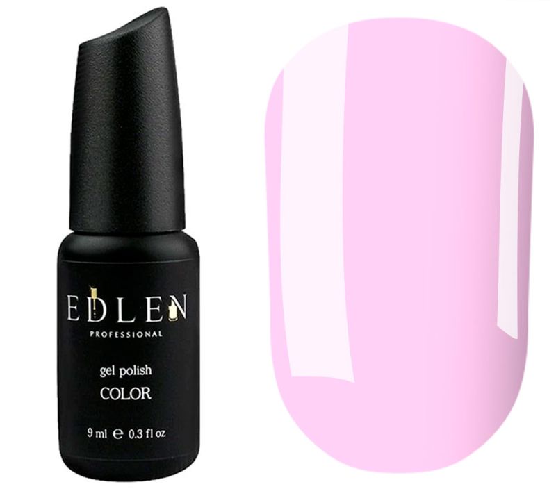 Edlen Gel nail polish 005 (cold light pink, enamel), 9 ml