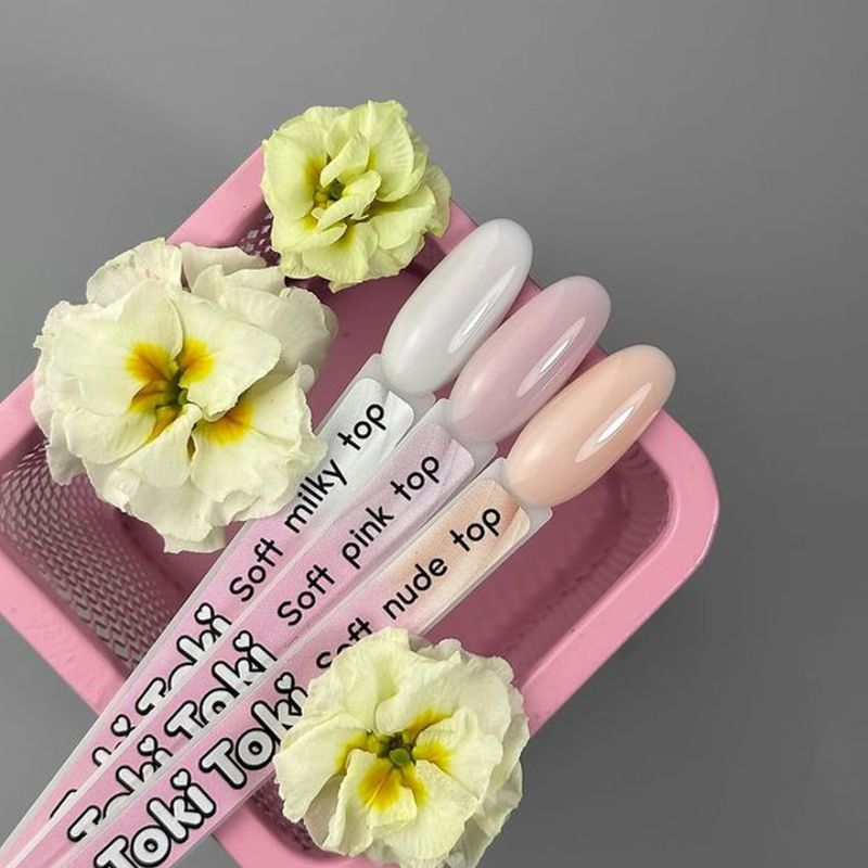 Toki Toki Top for nails Soft Milky Top, 5 ml