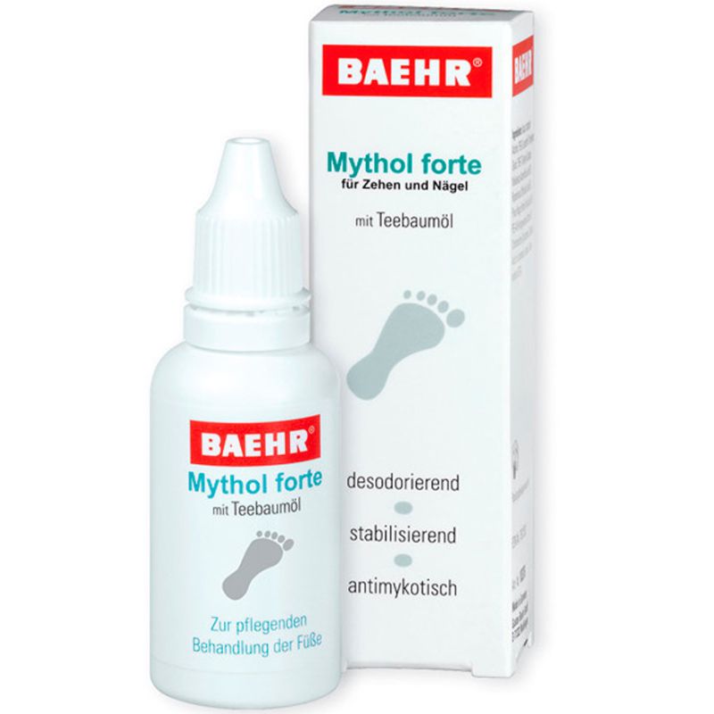 BAEHR Mythol Forte Antifungal Liquid with Tea Tree Oil, 30 ml