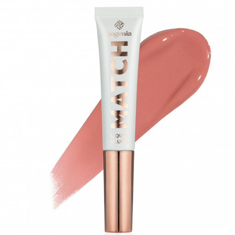 BOGENIA Рідкі рум'яна MATCH Liquid Blush №005, 15 мл