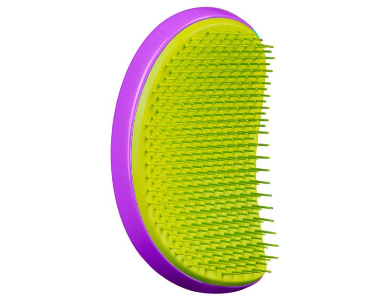 Comb Tangle Teezer Salon Elite Purple & Yellow