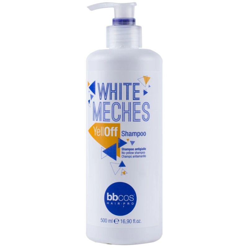 Bbcos WHITE MECHES YELL-OFF шампунь для осветленных волос, 500 мл