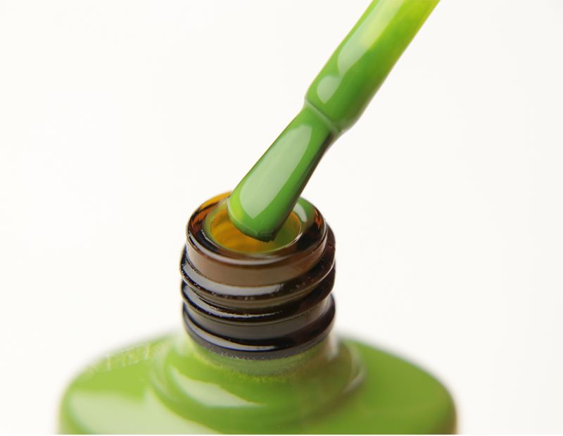 CND Shellac gel-varnish, Crisp Green (light green, enamel), 7.3 ml