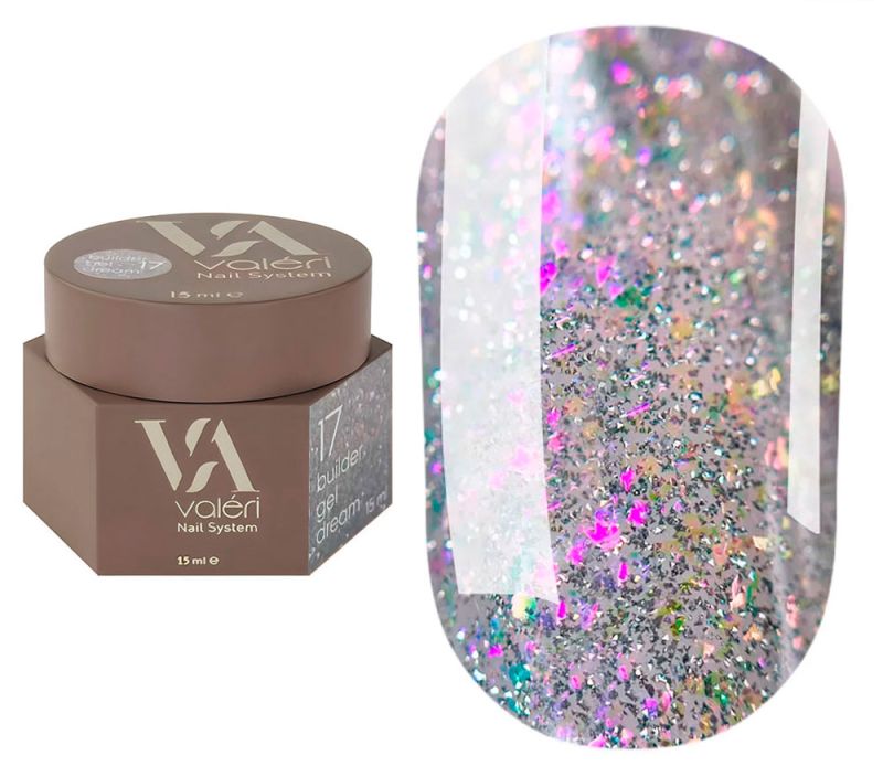Valeri Гель для нігтів Dream Builder Gel 17, 15 мл