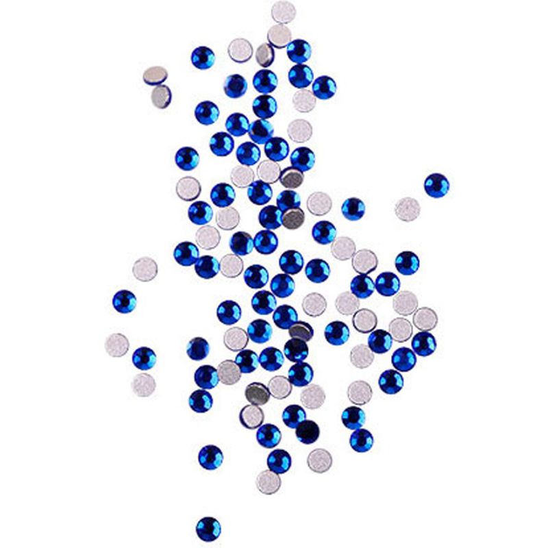 Komilfo стразы (100 шт. в упаковке), Cobalt, размер 3