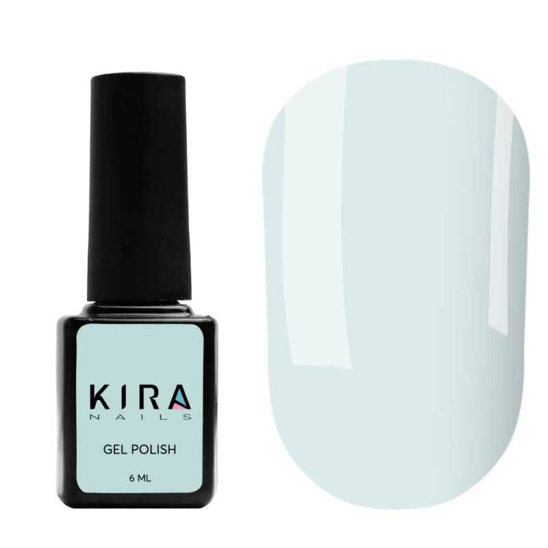 Kira Nails gel-varnish No. 168 (sea foam, enamel), 6 ml
