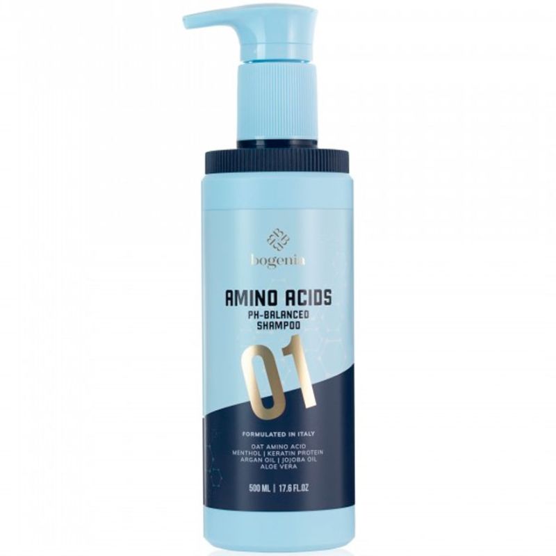 BOGENIA Шампунь для волосся Amino Acids Shampoo №01, 500 мл