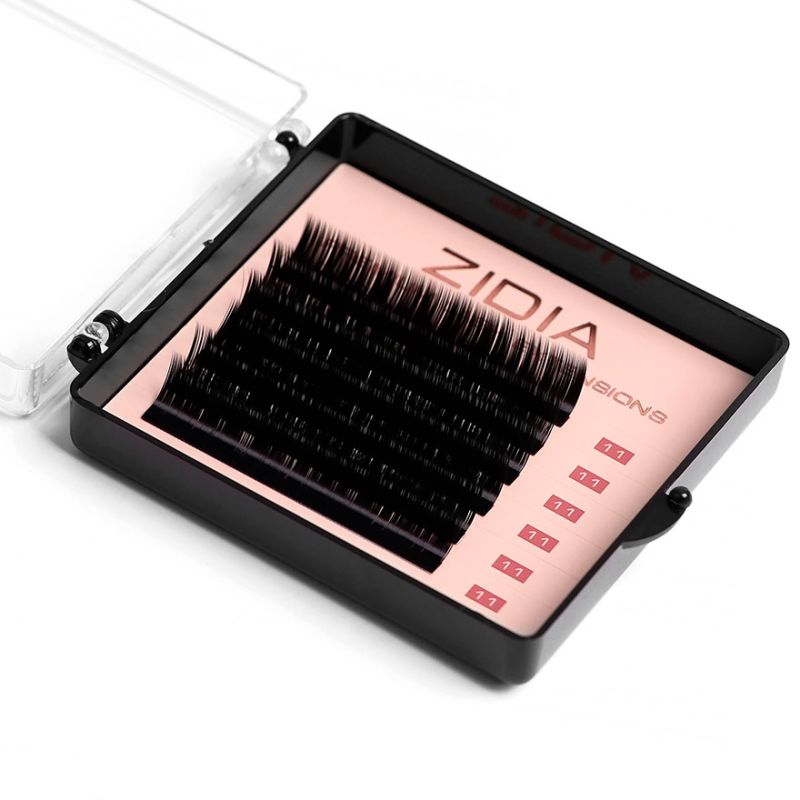 ZIDIA Premium Lash Extensions 6 strips - M0.07 x 11 mm