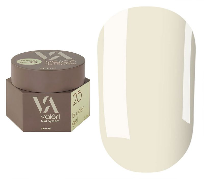 Valeri Гель для нігтів Builder Gel 25, 15 мл