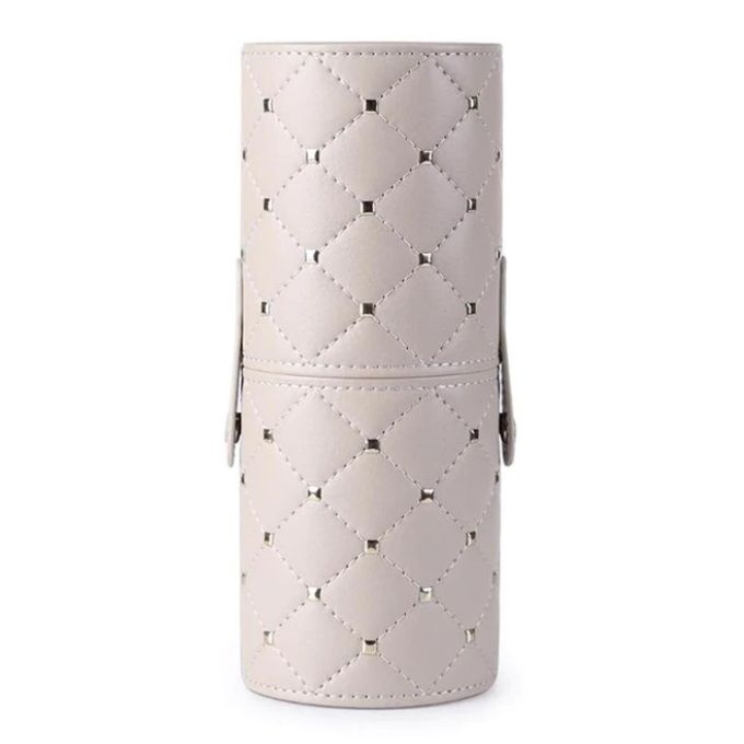 Tube for saving pennies, beige, length 20 cm