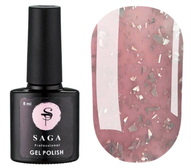 SAGA professional LEAF BASE 3 (pink with sweat), 8 ml