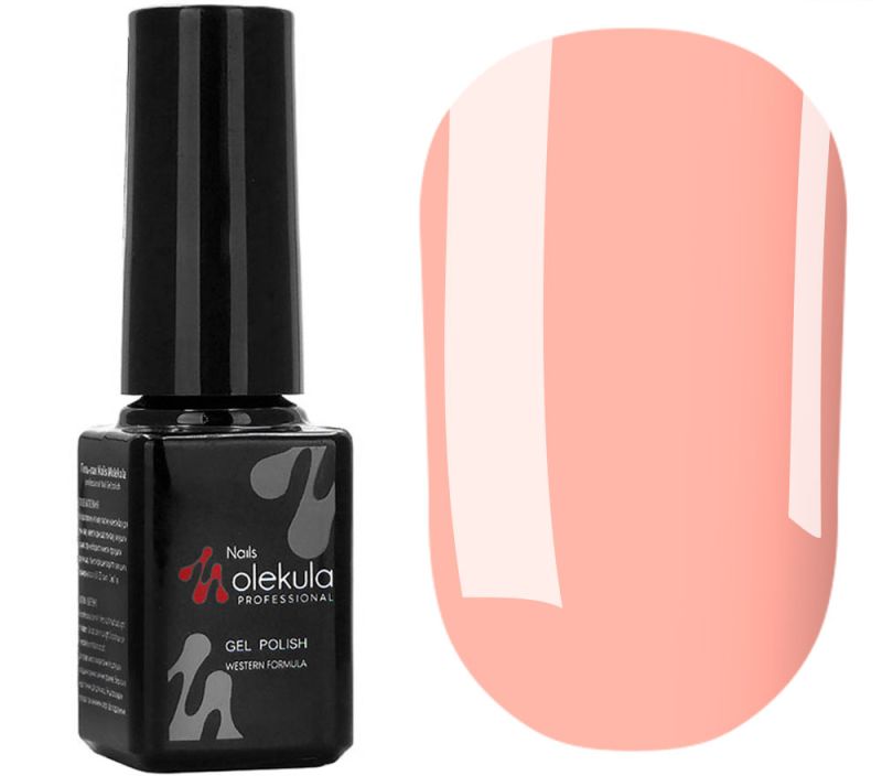 Molekula DIAMOND gel varnish No. 501 (silver, with sparkles and mica), 6 ml