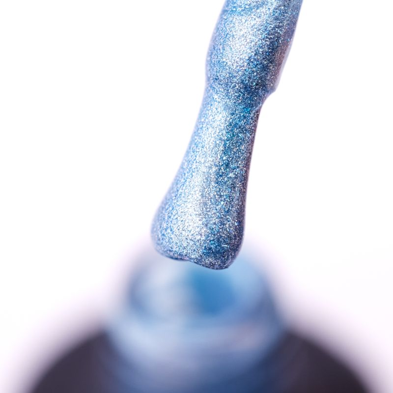 SAGA professional gel polish CAT SHINE 06 (blue), 9 ml