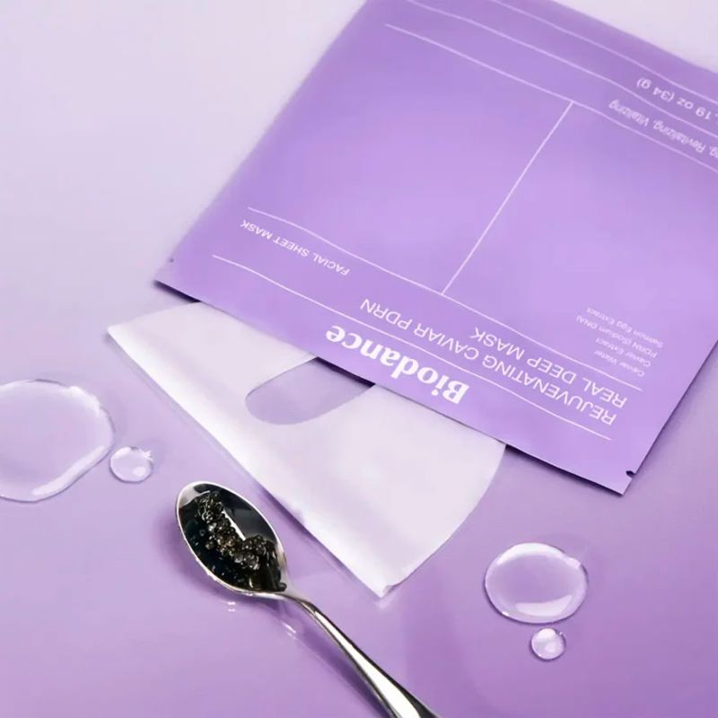 Biodance Маска гидрогелевая антивозрастная с PDRN и икрой Rejuvenating Caviar PDRN Real Deep Mask